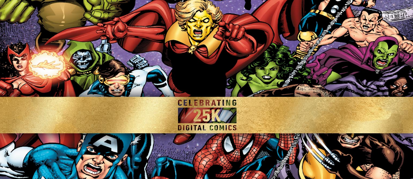 Image for The Marvel Marathon: Should we want to read every Marvel comic ever?