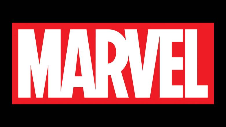 Marvel Logo on a black background