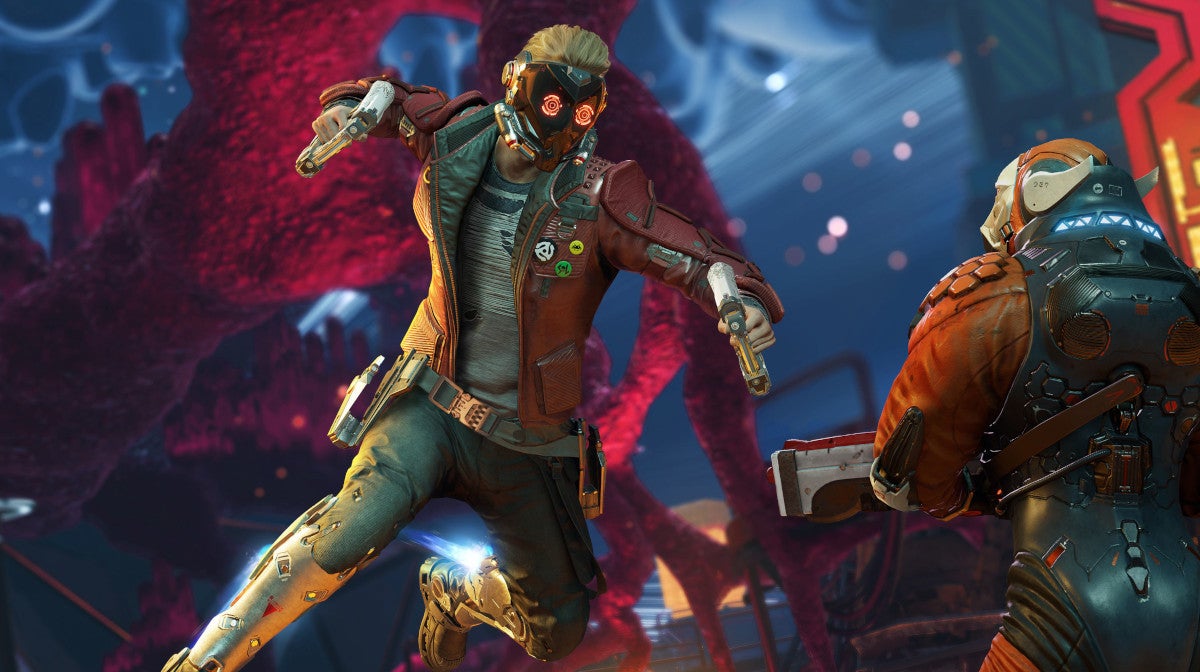 Obrazki dla Marvel's Guardians of the Galaxy ma problemy na starszych kartach GeForce