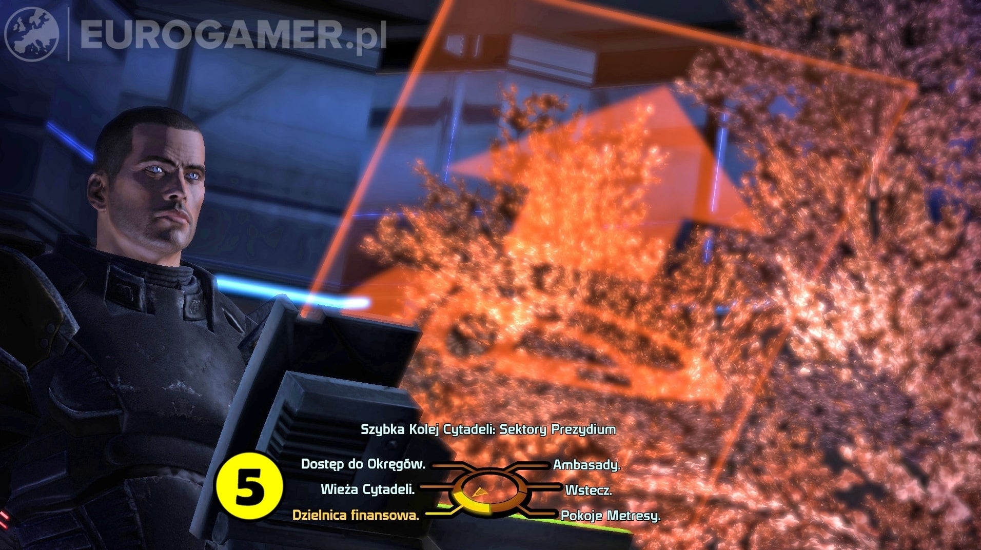 Obrazki dla Mass Effect 1 - szybka podróż: jak korzystać