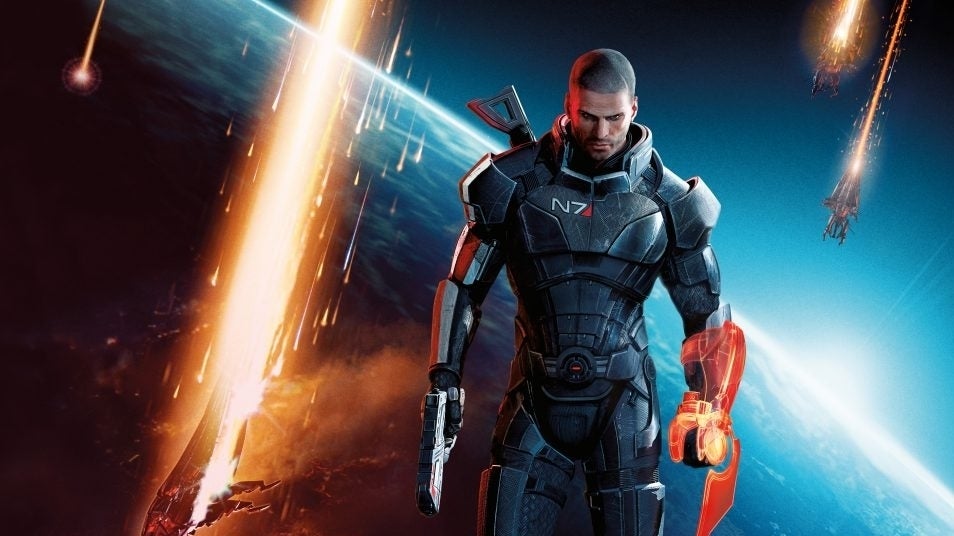 Bilder zu Mass Effect 5: Bild zeigt ein neues Raumschiff und winzige Charaktere