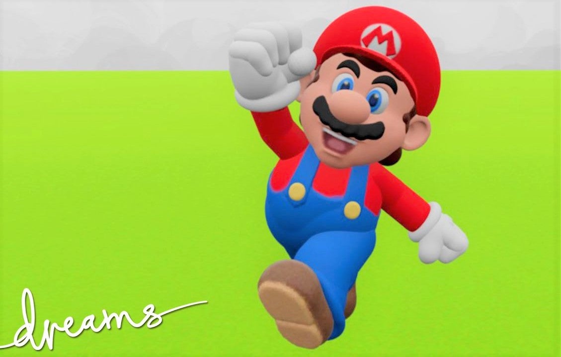 Obrazki dla Mario usunięty z Dreams na PS4 - na prośbę Nintendo
