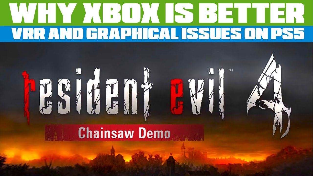 Imagem para Resident Evil 4 Chainsaw Demo Xbox Series X com melhores visuais