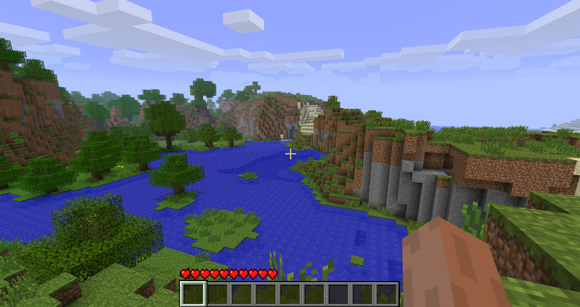 Minecraft fans find seed for famous title-screen background panorama |  