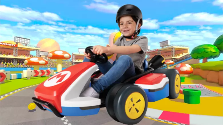 Immagine di Mario Kart nella realtà con un vero kart da guidare? Ora potete