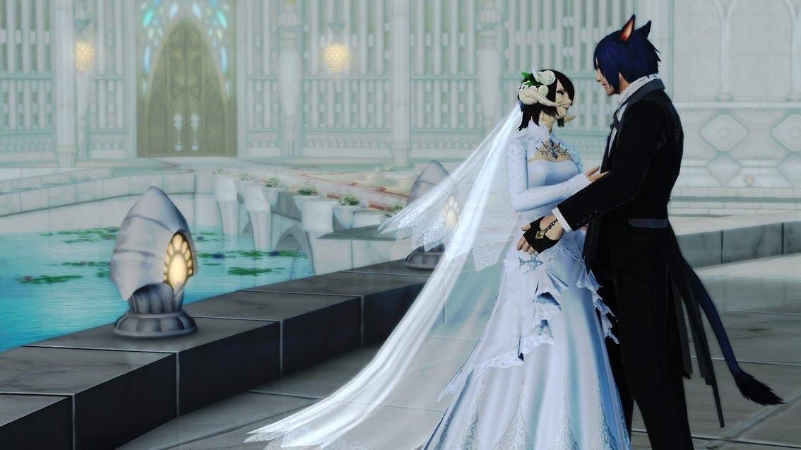 Image for Meet the Final Fantasy 14 players who marry in the game - and in real life
