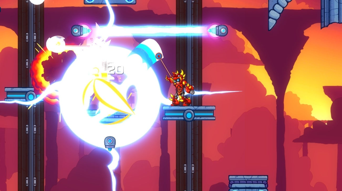 Image for Mega Man X-inspired procedural rogue-like 20XX comes to consoles in July
