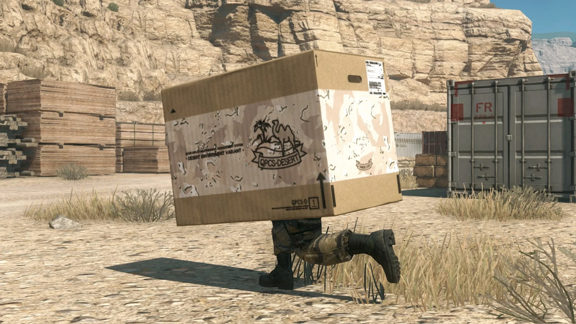 Imagem para Soldados usam táticas de Metal Gear Solid para derrotar robô