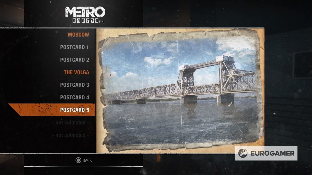 Metro Exodus Postcard locations explained - 42