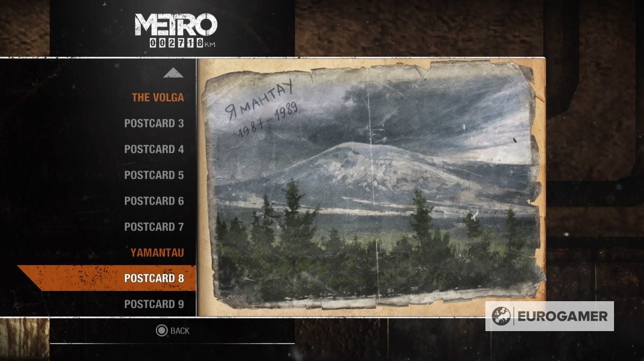 Metro Exodus Postcard locations explained - 31