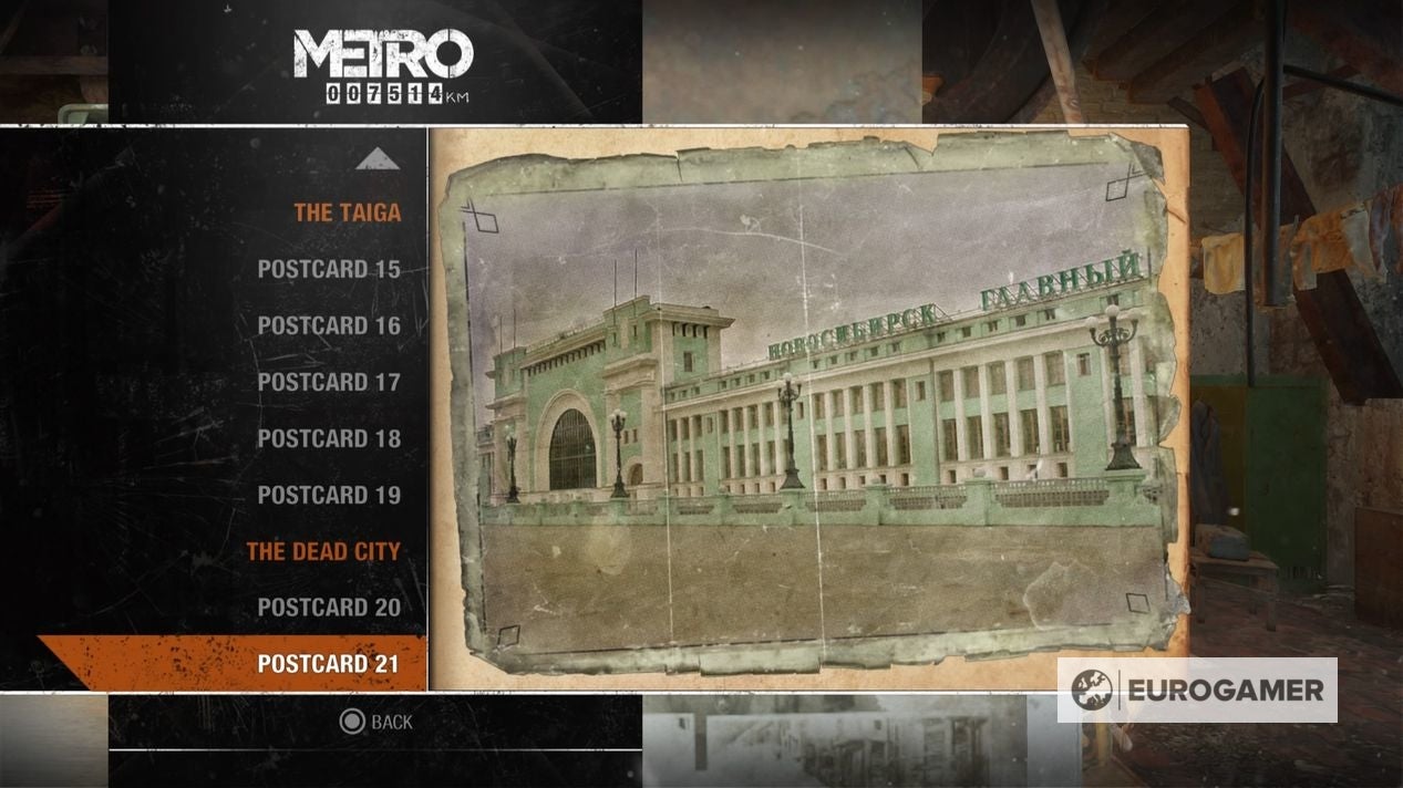 Metro Exodus Postcard locations explained - 40