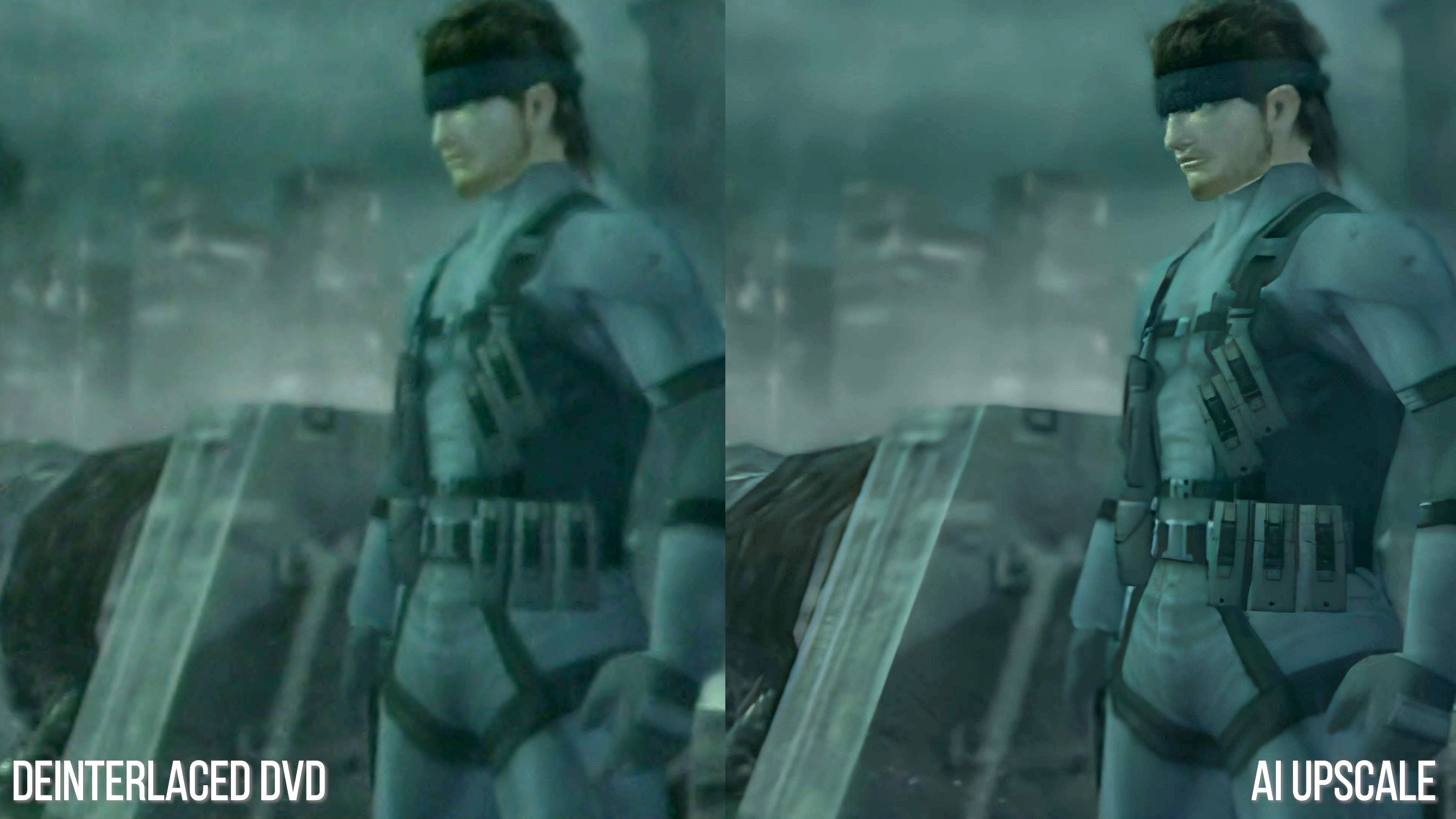 Image for Patreon Behind-The-Scenes: 4K AI Upscaling The E3 2000 MGS2 Trailer
