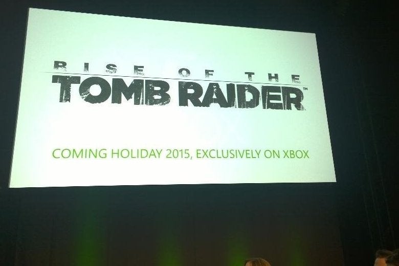 Image for Microsoft confirms Rise of the Tomb Raider Xbox exclusivity deal "has a duration"