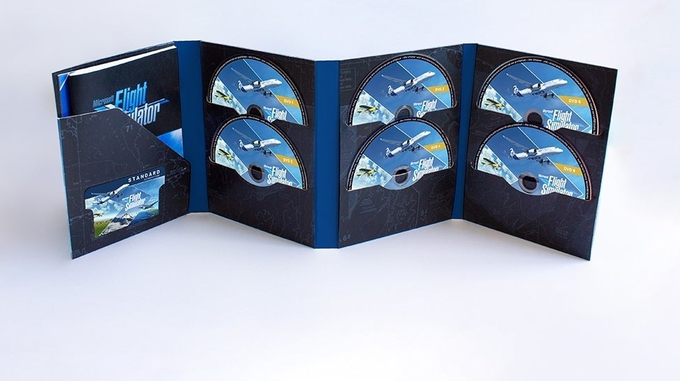 Image for Celkem 10 DVD disků zabírá Microsoft Flight Simulator 2020