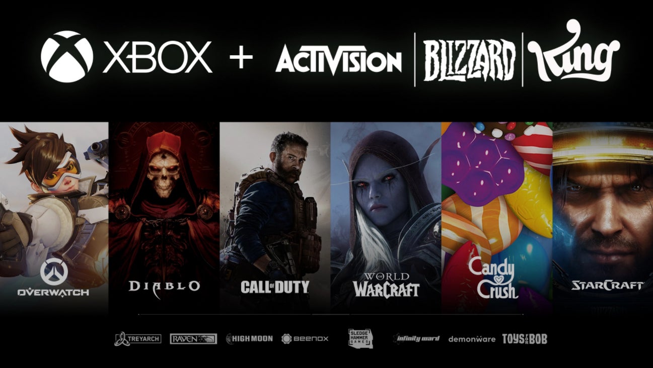 Afbeeldingen van Microsoft koopt Activision Blizzard