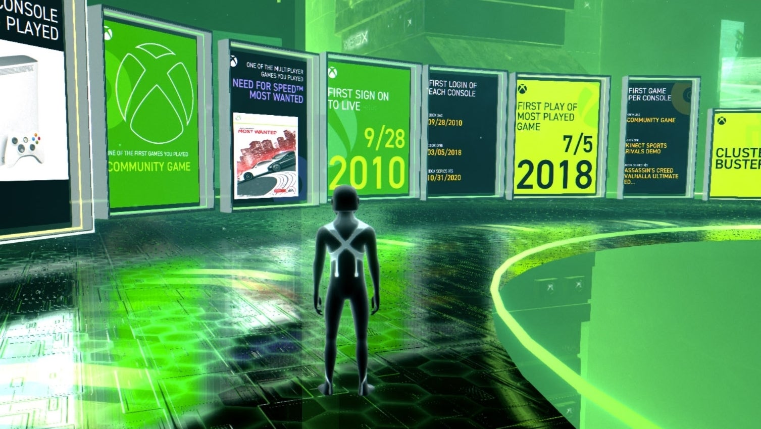 laberinto Hobart Senador Microsoft launches virtual Xbox 20th Anniversary museum | Eurogamer.net
