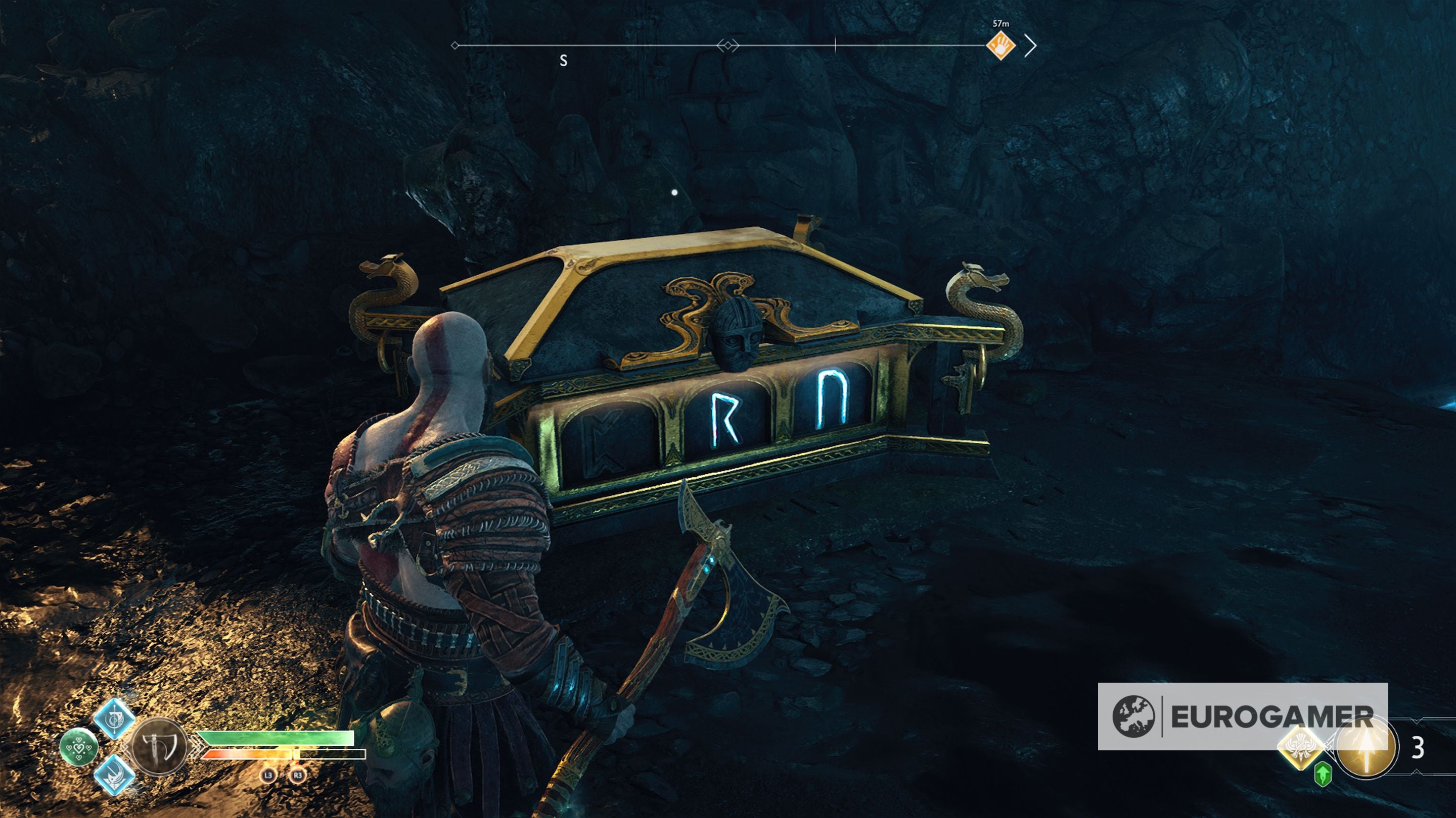 God of War Nornir Chest locations and solutions - 9