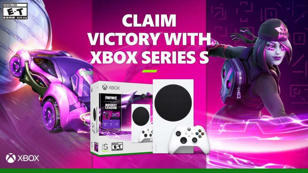 Image for This Xbox Series S bundle includes free Fortnite and Rocket League content