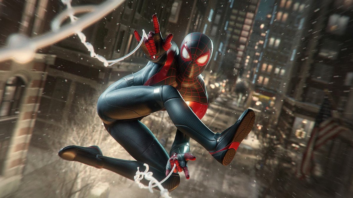 Obrazki dla Sony podaje wyniki sprzedaży Spider-Man: Miles Morales, Rift Apart i Returnal