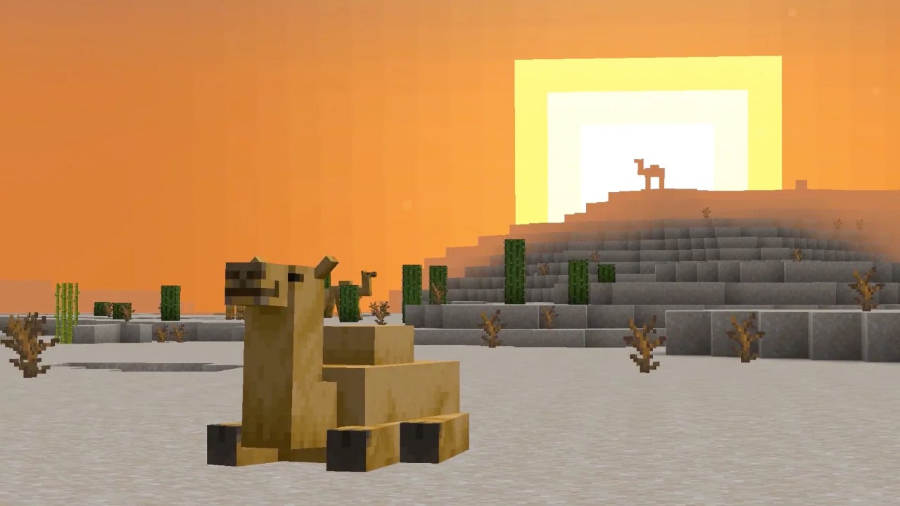 Image for Minecraft's big 2023 update includes camels