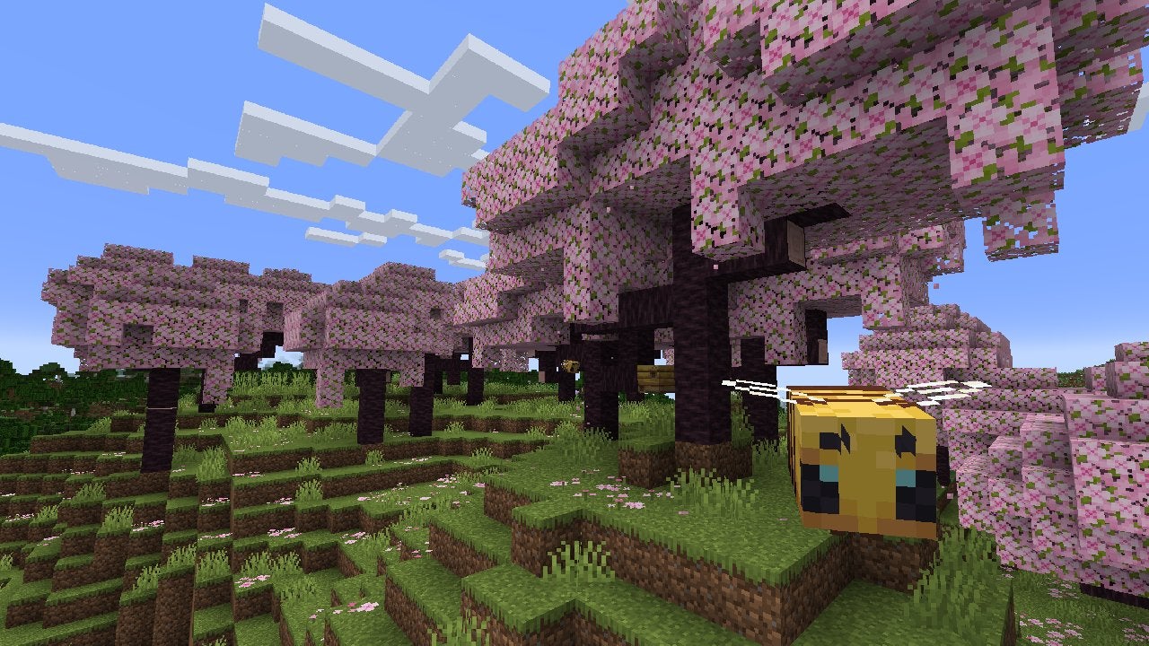 #Minecraft bekommt Archäologie und neues Kirschblüten-Biom mit großem Update 1.20