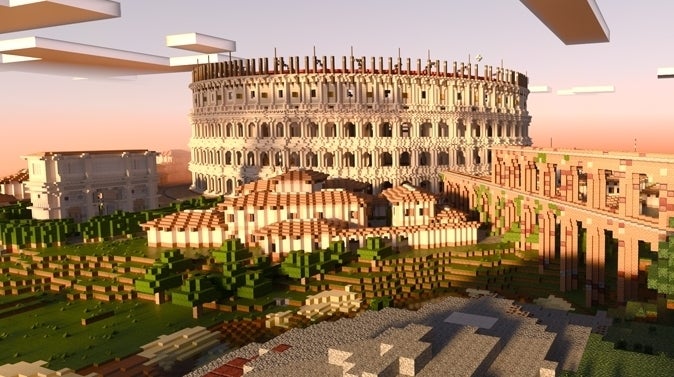 Image for Minecraft for Windows 10's official ray tracing update has left beta and is out now