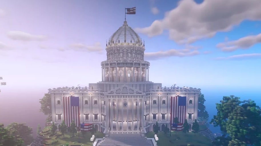 Immagine di Minecraft ha un server che insegna ai giovani come votare in vista delle elezioni USA