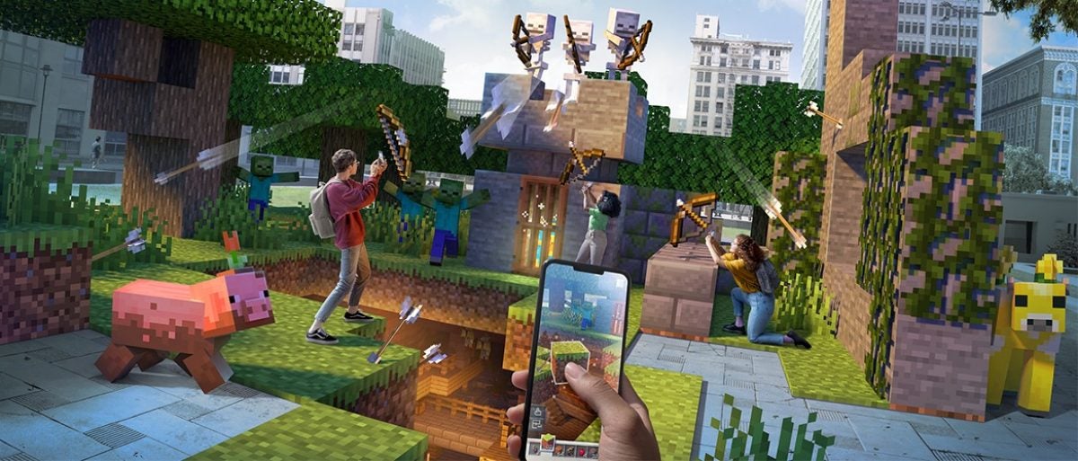 Image for Minecraft Earth shutting down