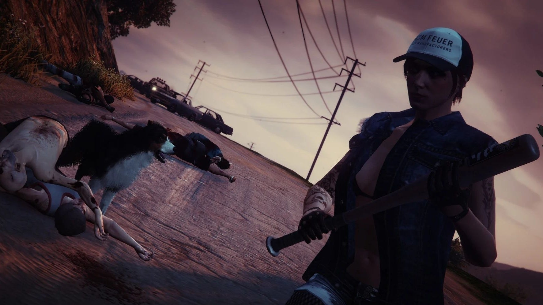 Bilder zu Mit der GTA 5 Mod "Simple Zombies" zieht The Walking Dead in Los Santos ein