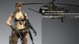 Image for Možnost hrát za Quiet v Metal Gear Solid 5