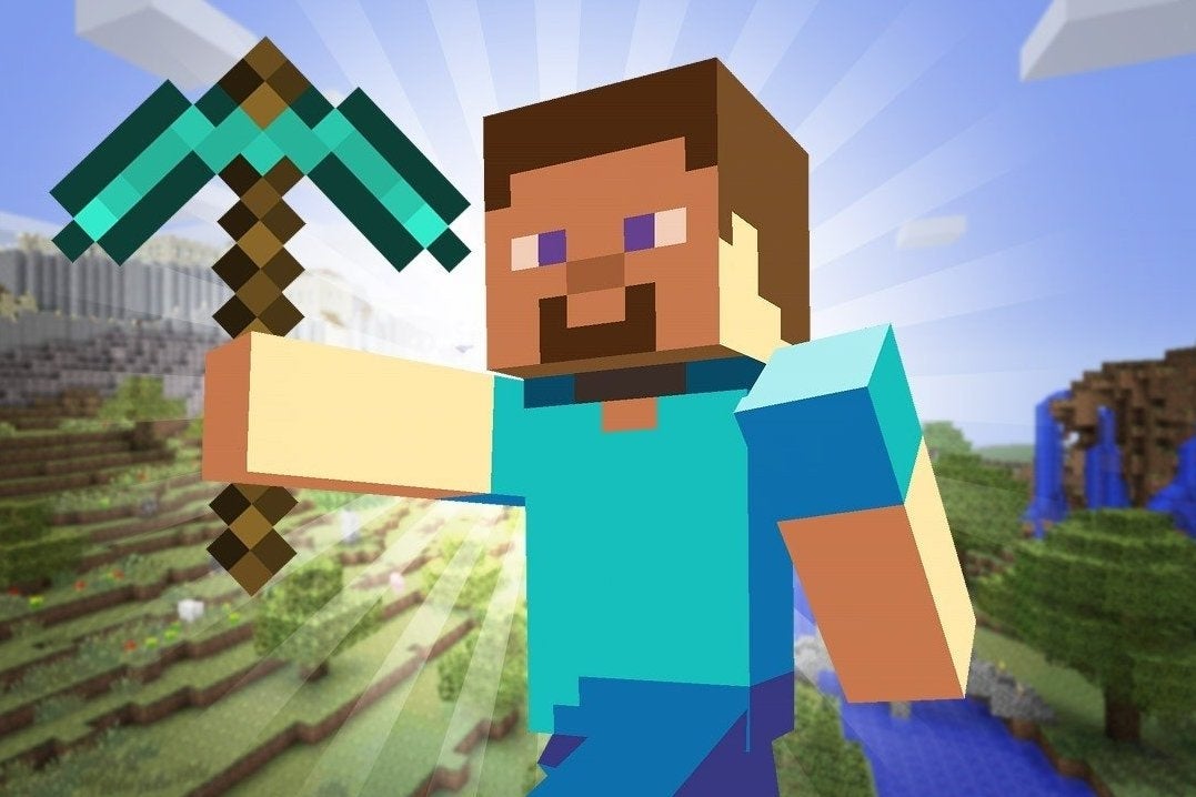Imagem para Modo aventura de Minecraft com capa voadora