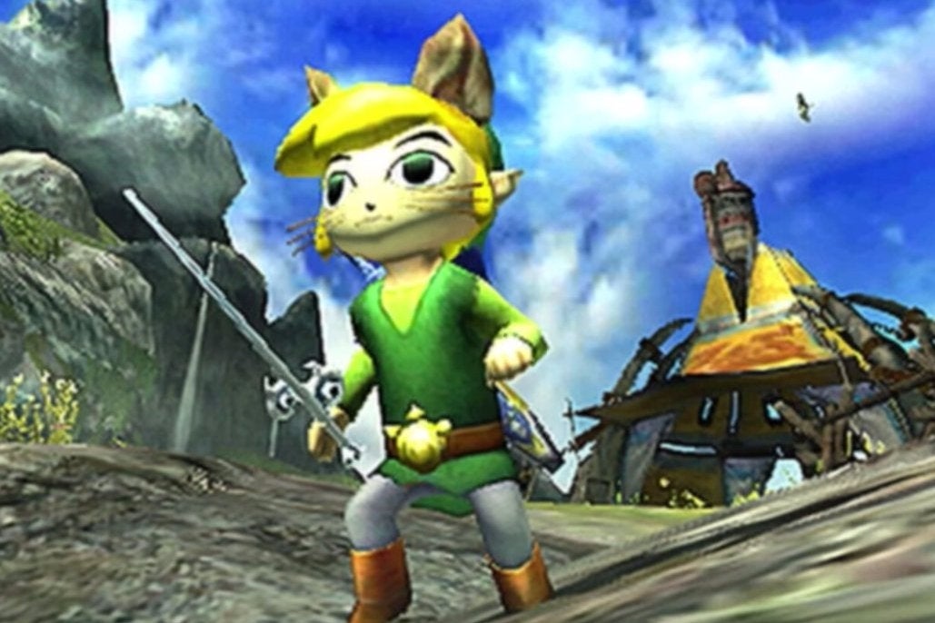 Image for Monster Hunter Generations offers Wind Waker costume for cats