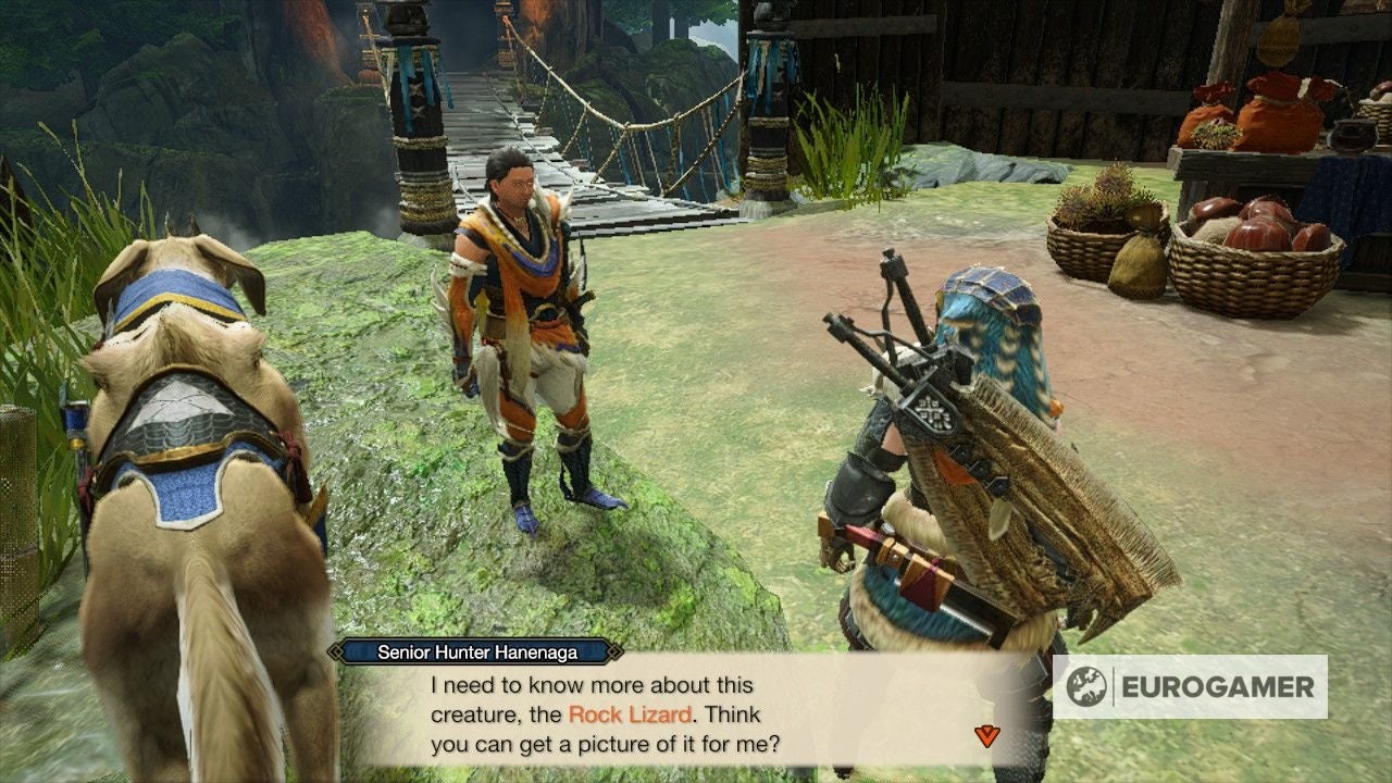 Monster Hunter Rise   Rock Lizard location  How to complete the Endemic Life  Rock Lizard request explained - 83