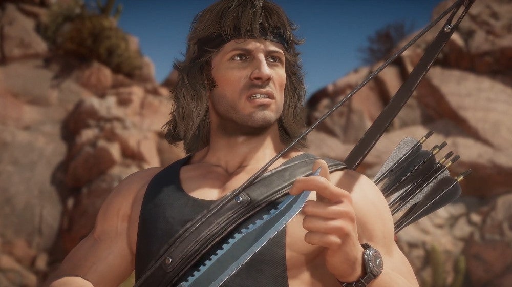 Obrazki dla Rambo z Mortal Kombat 11 w akcji - nowy zwiastun