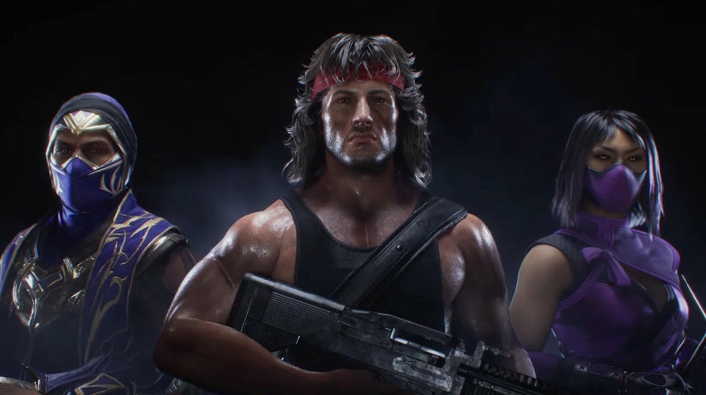 Obrazki dla John Rambo pojawi się w Mortal Kombat 11