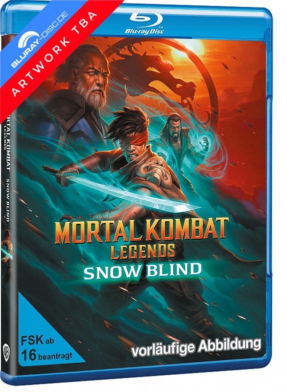 Image for Mortal Kombat 12 a uniklý artwork filmu Mortal Kombat Legends: Snow Blind