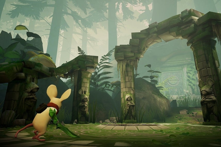 Image for Here's more mousy gameplay from adorable PSVR platform puzzler Moss