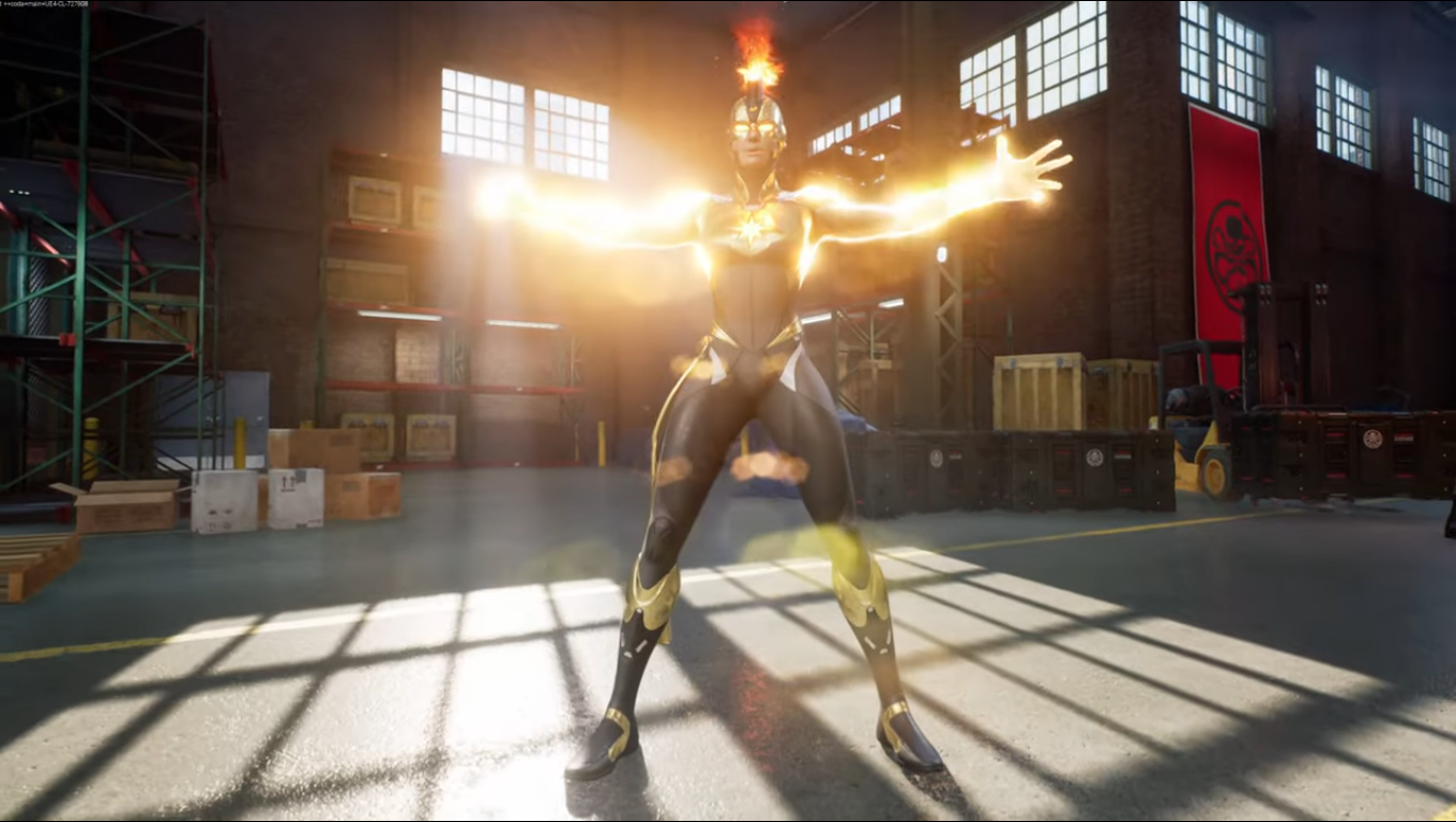 Immagine di Marvel’s Midnight Suns in un nuovo video gameplay sulla potentissima Captain Marvel