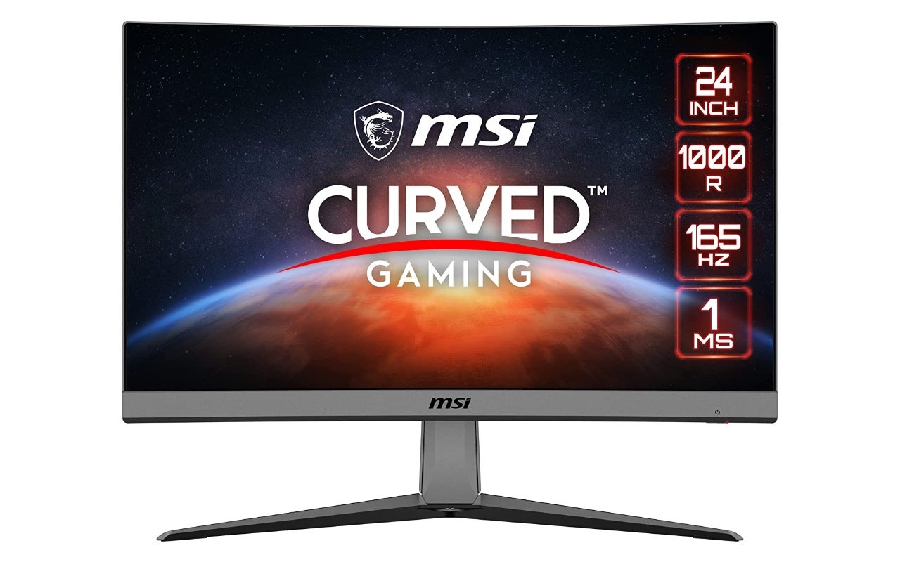 Image for Save a third on this curved gaming monitor from MSI