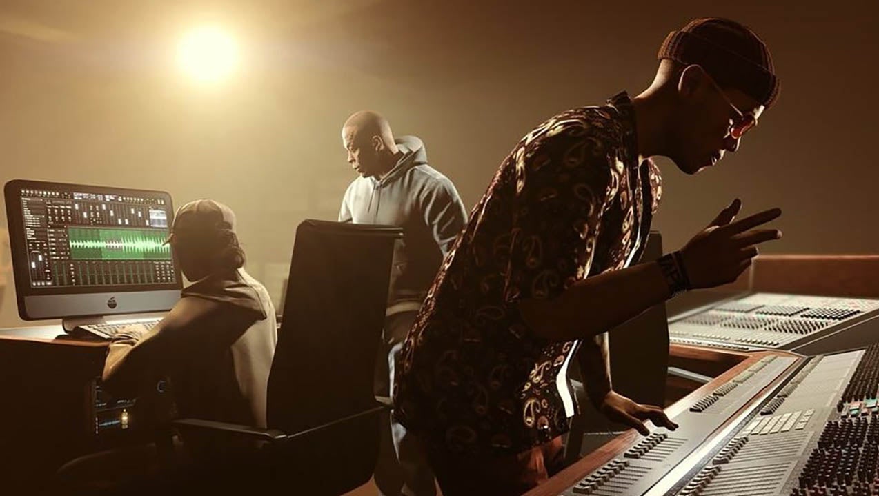 Afbeeldingen van Muziek van Dr. Dre voor GTA Online: The Contract nu ook te beluisteren via Spotify