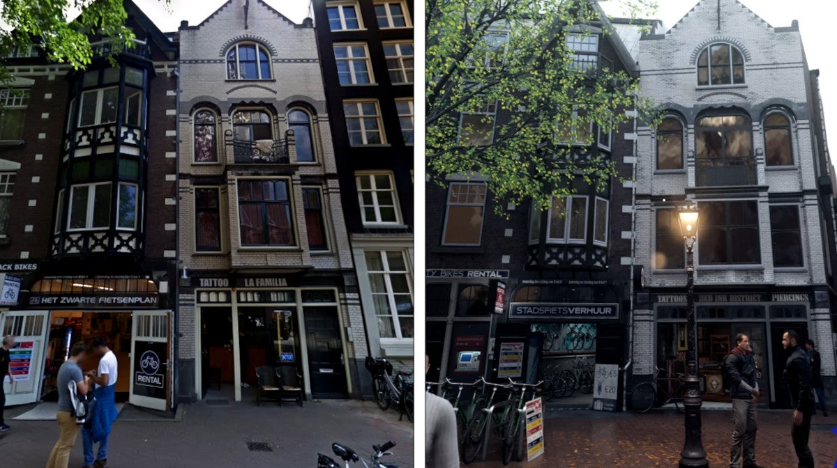 Amsterdam w CoD Modern Warfare 2 kontra rzeczywistość. Internauta ...