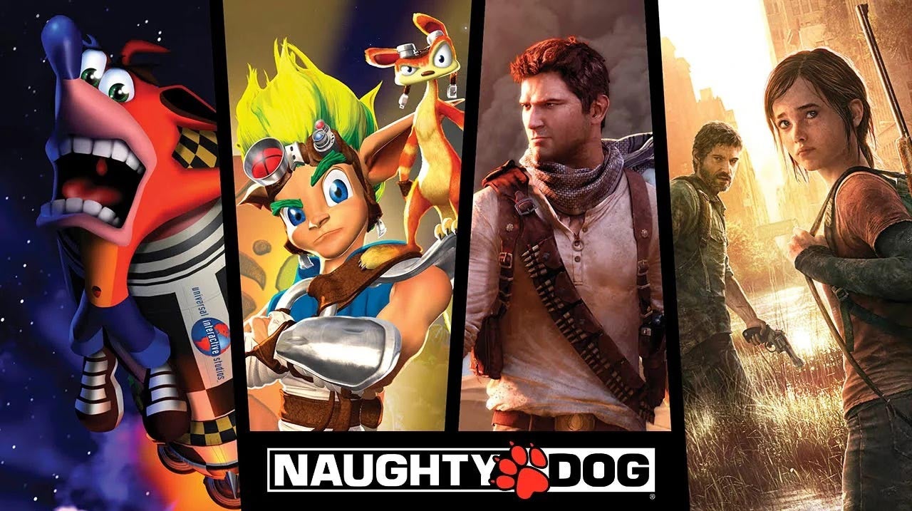 Afbeeldingen van Naughty Dog werkt aan meerdere nieuwe games