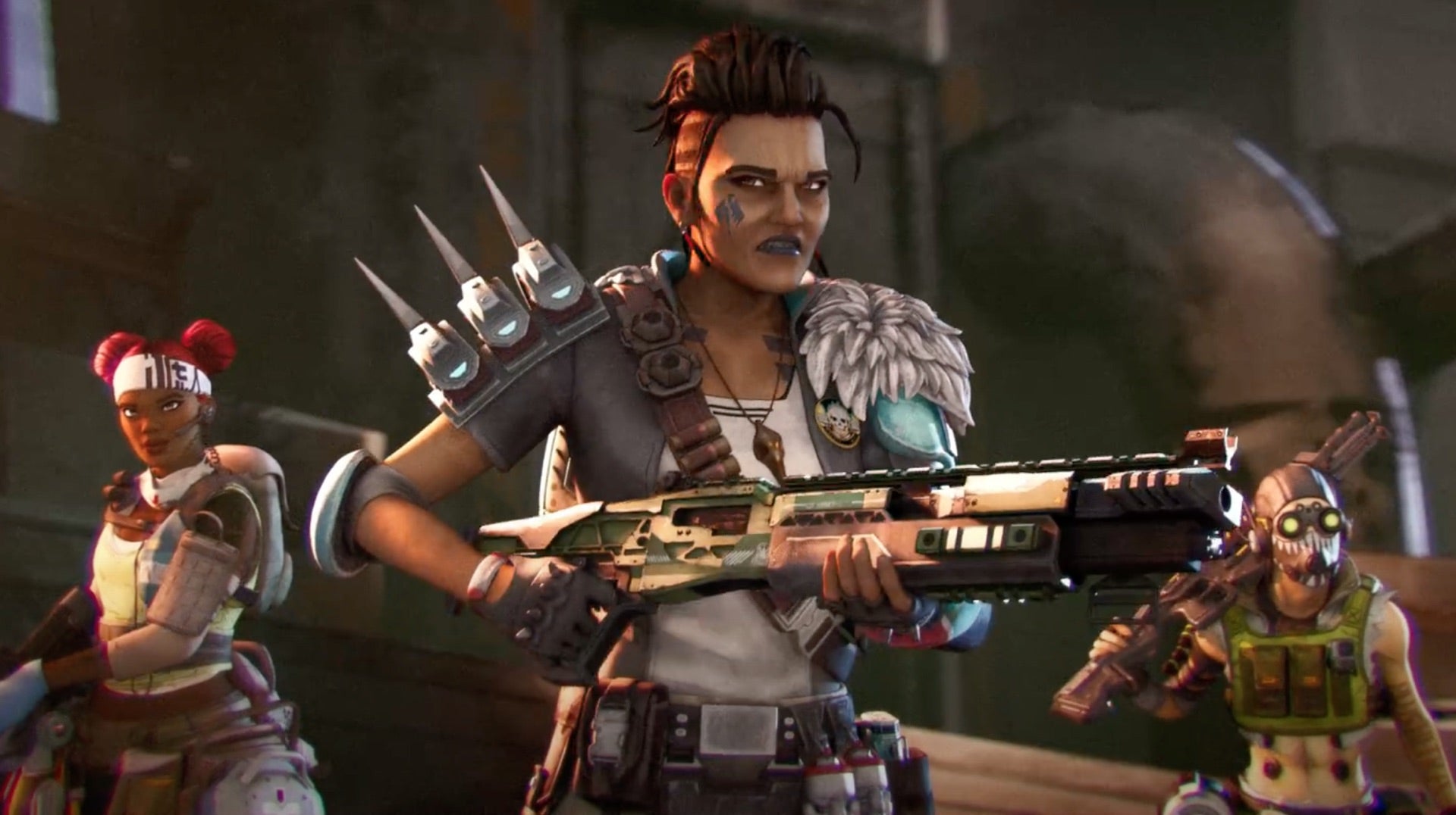 Image for New Apex Legends trailer gives another blast of Maggie ahead of Season 12 launch