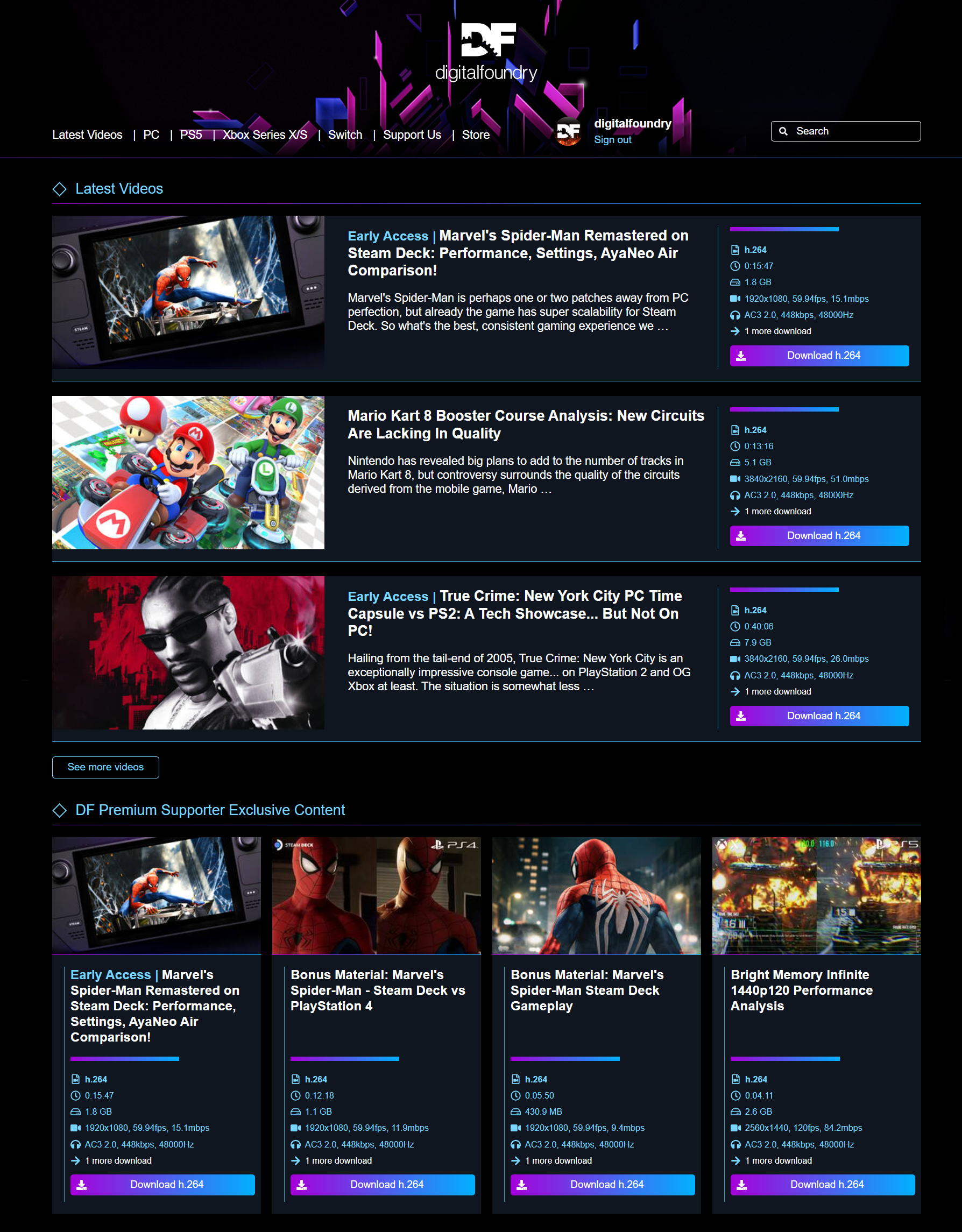 The all new Digital Foundry website is now live - 75