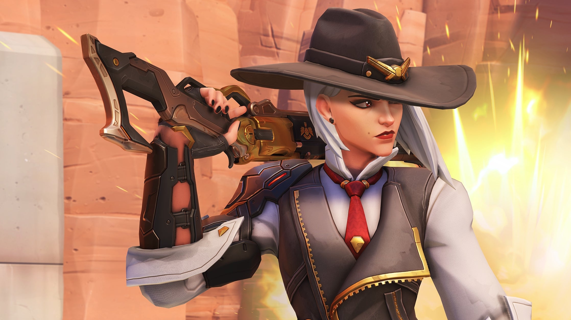 New Overwatch Hero Ashe Playable On Public Test Region Now Eurogamer Net