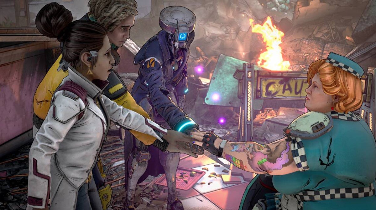 Obrazki dla New Tales from the Borderlands na długim gameplayu