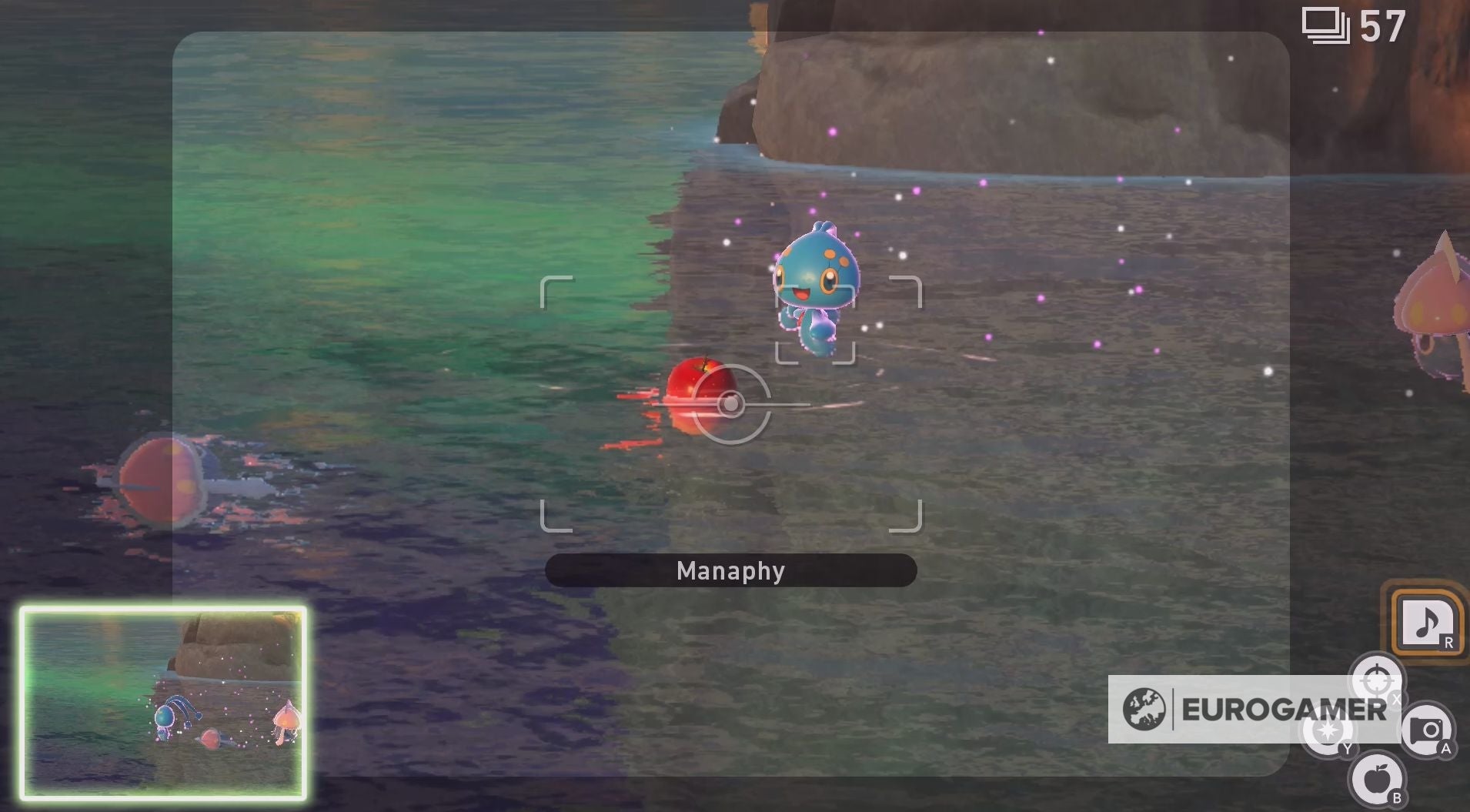New Pok mon Snap   Manaphy s locations  Myth of the Sea Request and how to take a four star Manaphy photo explained - 90