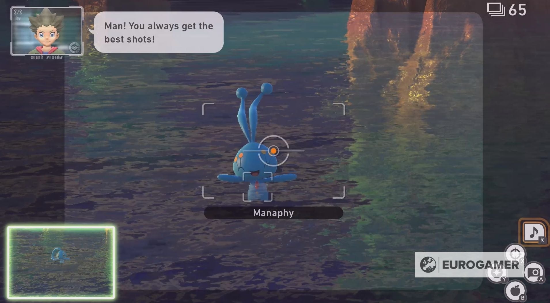 New Pok mon Snap   Manaphy s locations  Myth of the Sea Request and how to take a four star Manaphy photo explained - 90