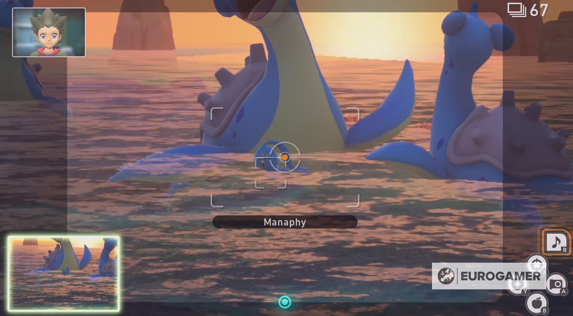 New Pok mon Snap   Manaphy s locations  Myth of the Sea Request and how to take a four star Manaphy photo explained - 42