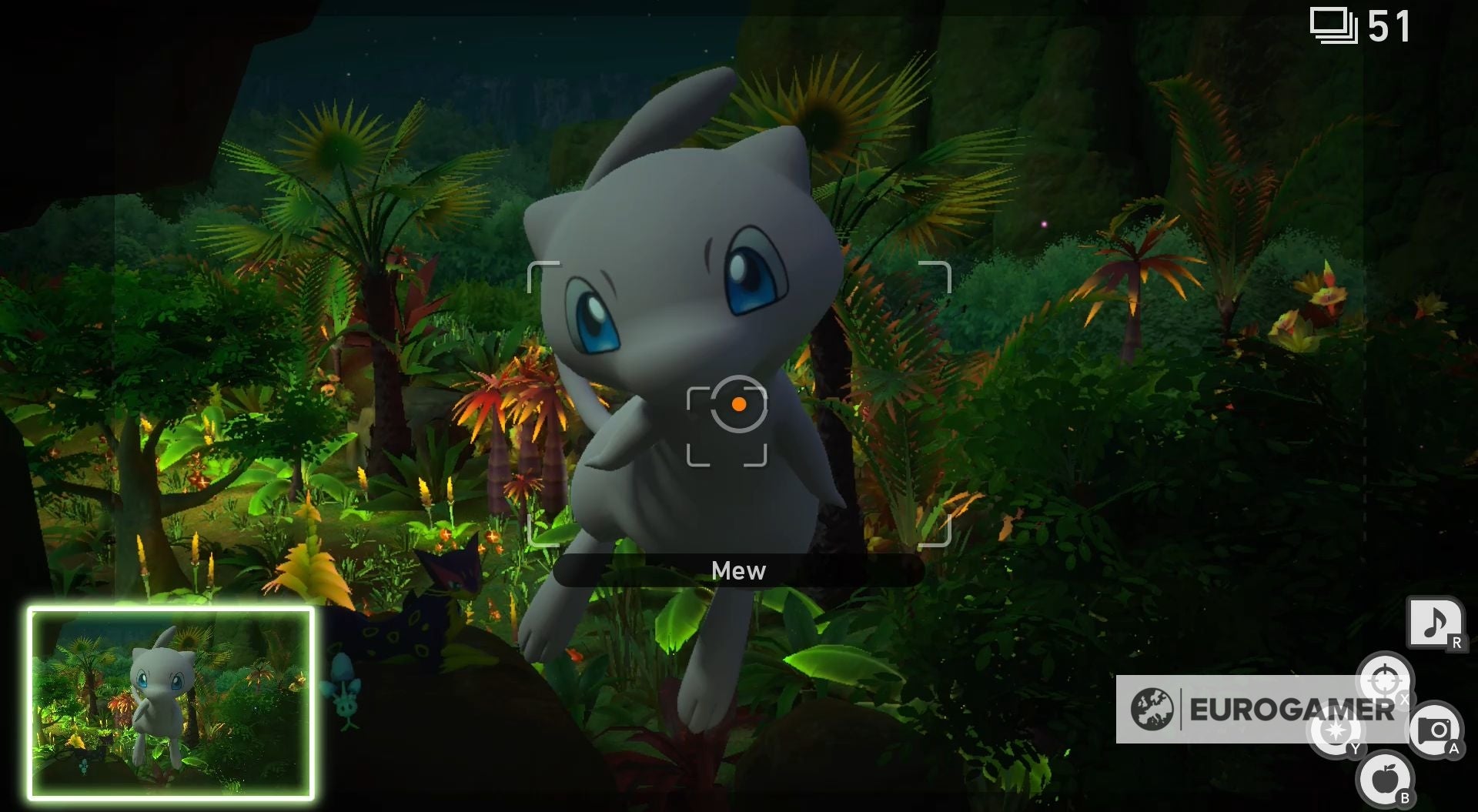 New Pok mon Snap   Mew locations in the Jungle Day and Night courses and Myth of the Jungle request explained - 80